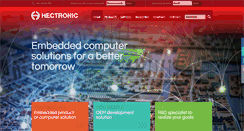 Desktop Screenshot of hectronic.se